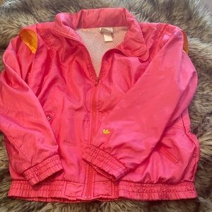 Vintage Adidas 80s silver tag windbreaker …